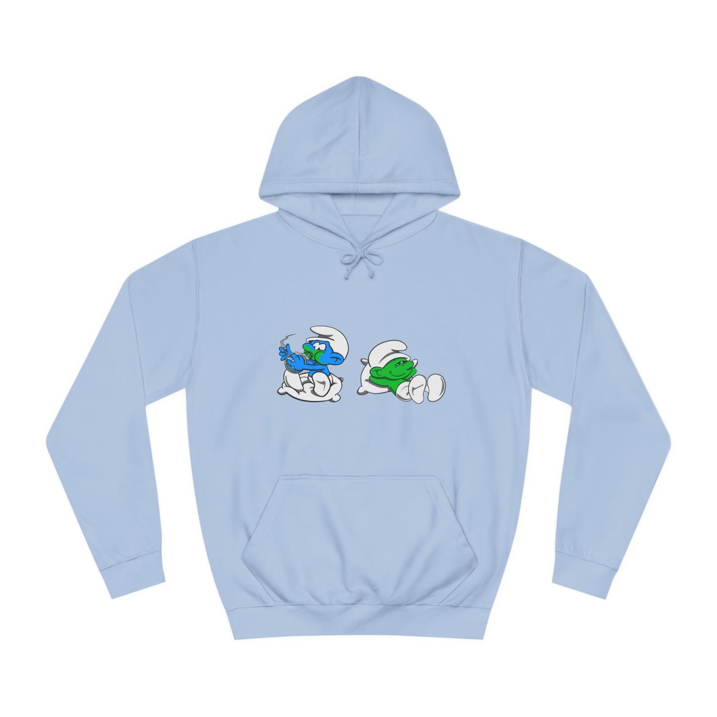 S M U R F  Unisex College Hoodie