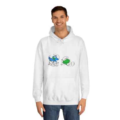 S M U R F  Unisex College Hoodie