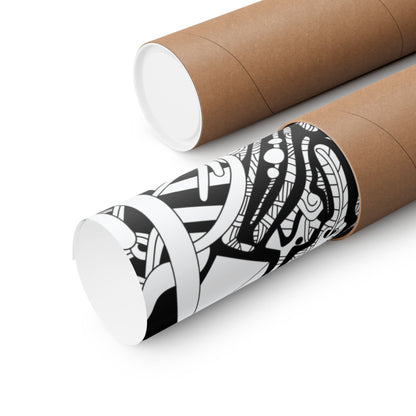 L A V A  L A M P  Matte Vertical Posters