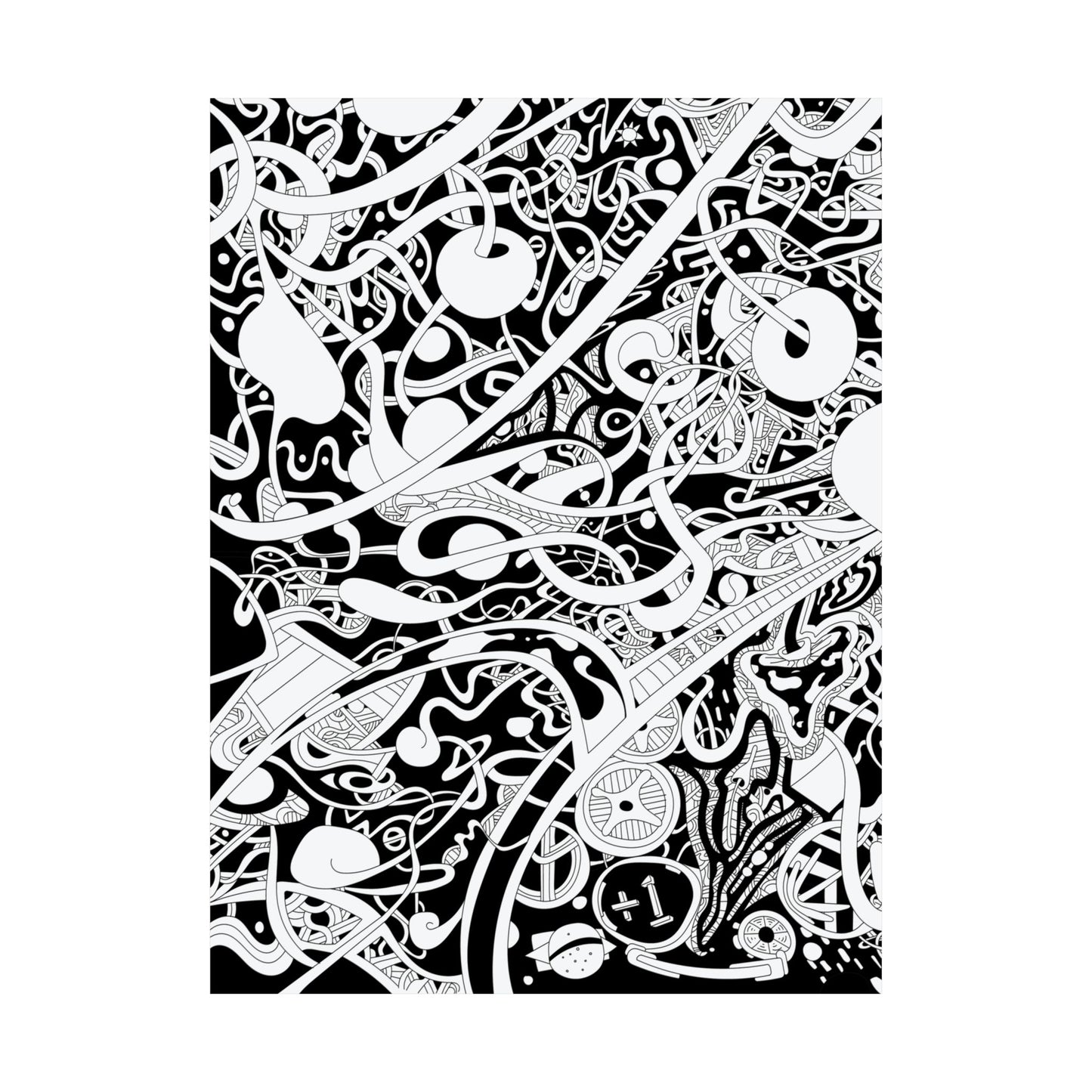 L A V A  L A M P  Matte Vertical Posters