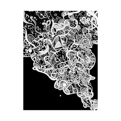 C Y A N E S C E N S  Matte Vertical Posters