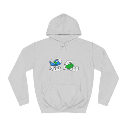 S M U R F  Unisex College Hoodie