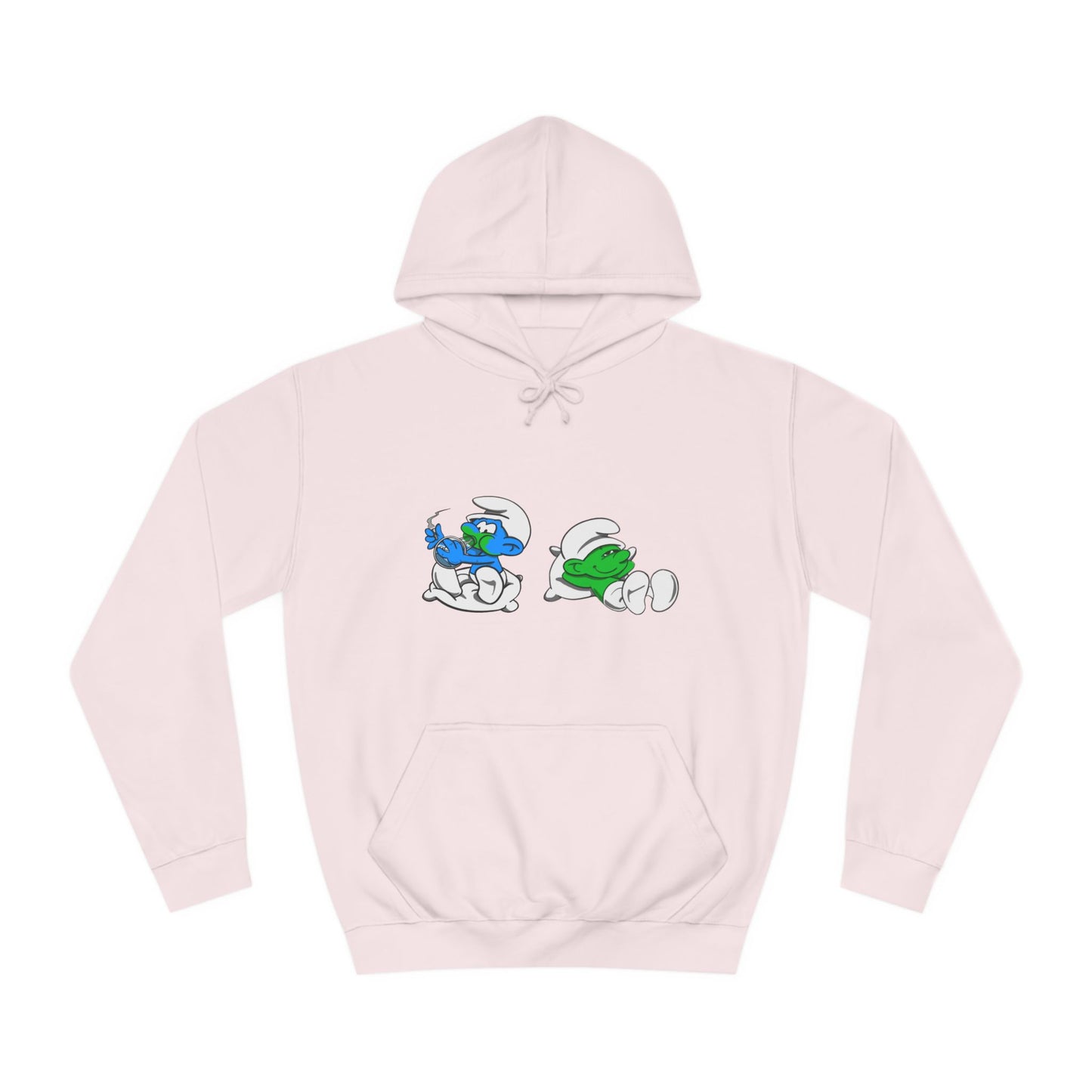 S M U R F  Unisex College Hoodie
