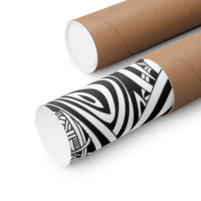 Z E N T A N G L E  Matte Vertical Posters