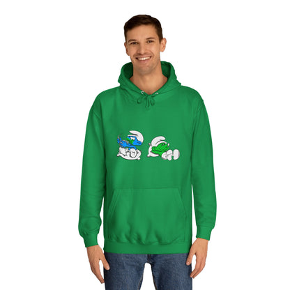 S M U R F  Unisex College Hoodie