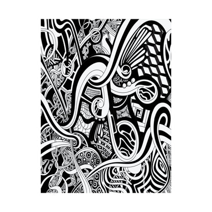 Z E N T A N G L E  Matte Vertical Posters