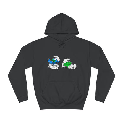 S M U R F  Unisex College Hoodie
