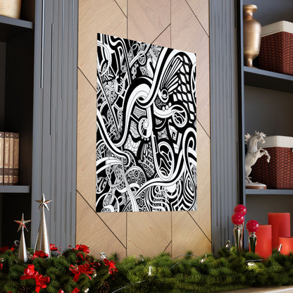 Z E N T A N G L E  Matte Vertical Posters