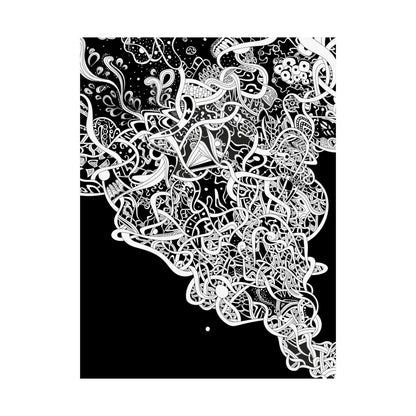 C Y A N E S C E N S  Matte Vertical Posters