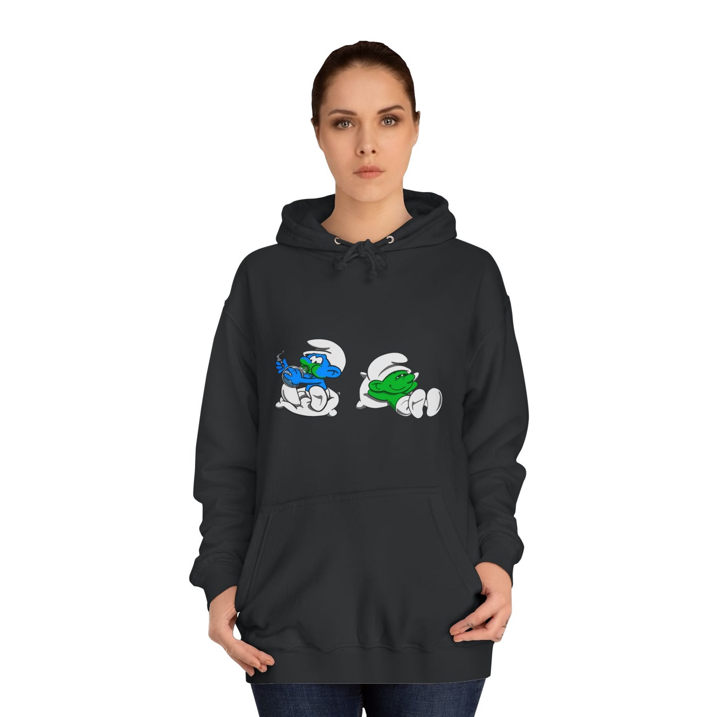 S M U R F  Unisex College Hoodie