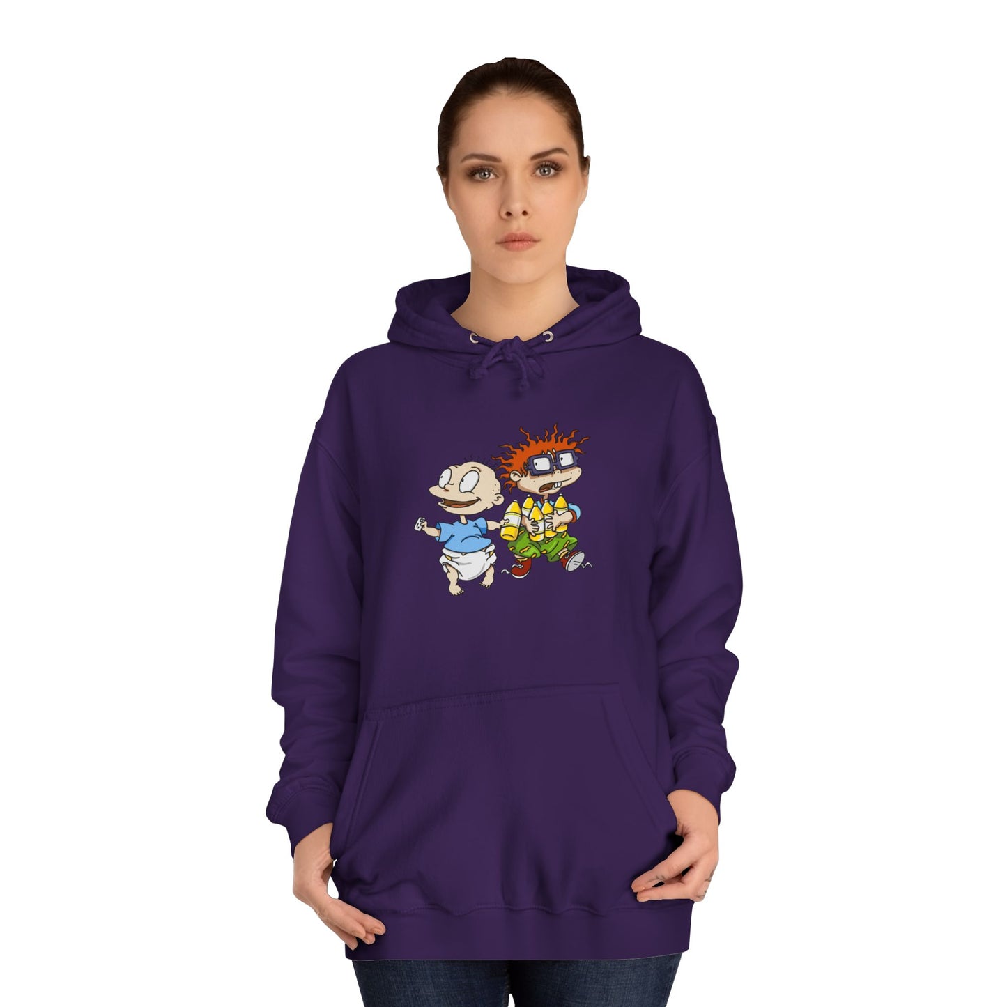 R U G R A T S  Unisex College Hoodie