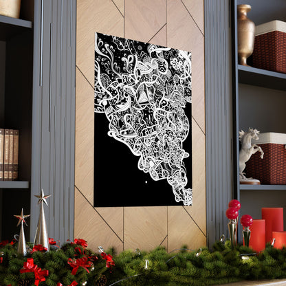 C Y A N E S C E N S  Matte Vertical Posters