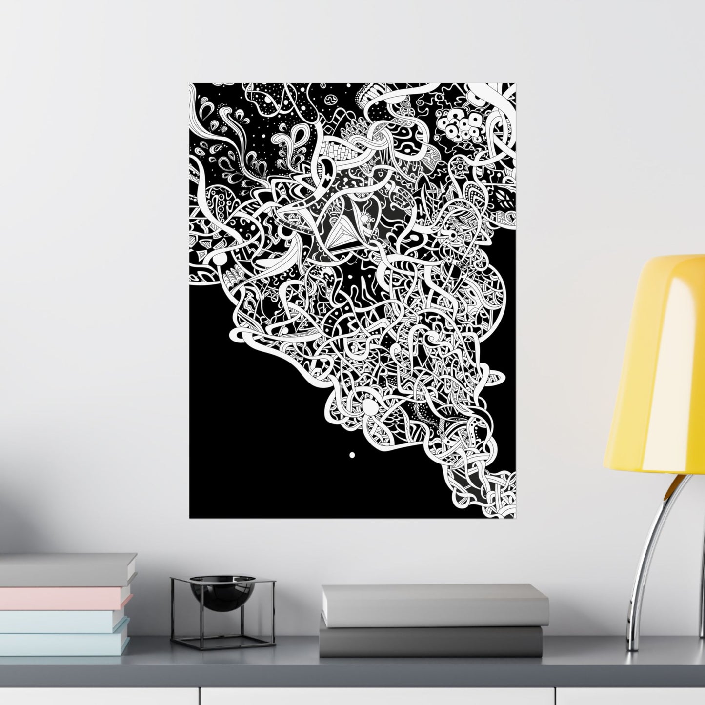 C Y A N E S C E N S  Matte Vertical Posters