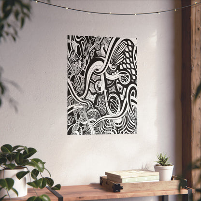 Z E N T A N G L E  Matte Vertical Posters