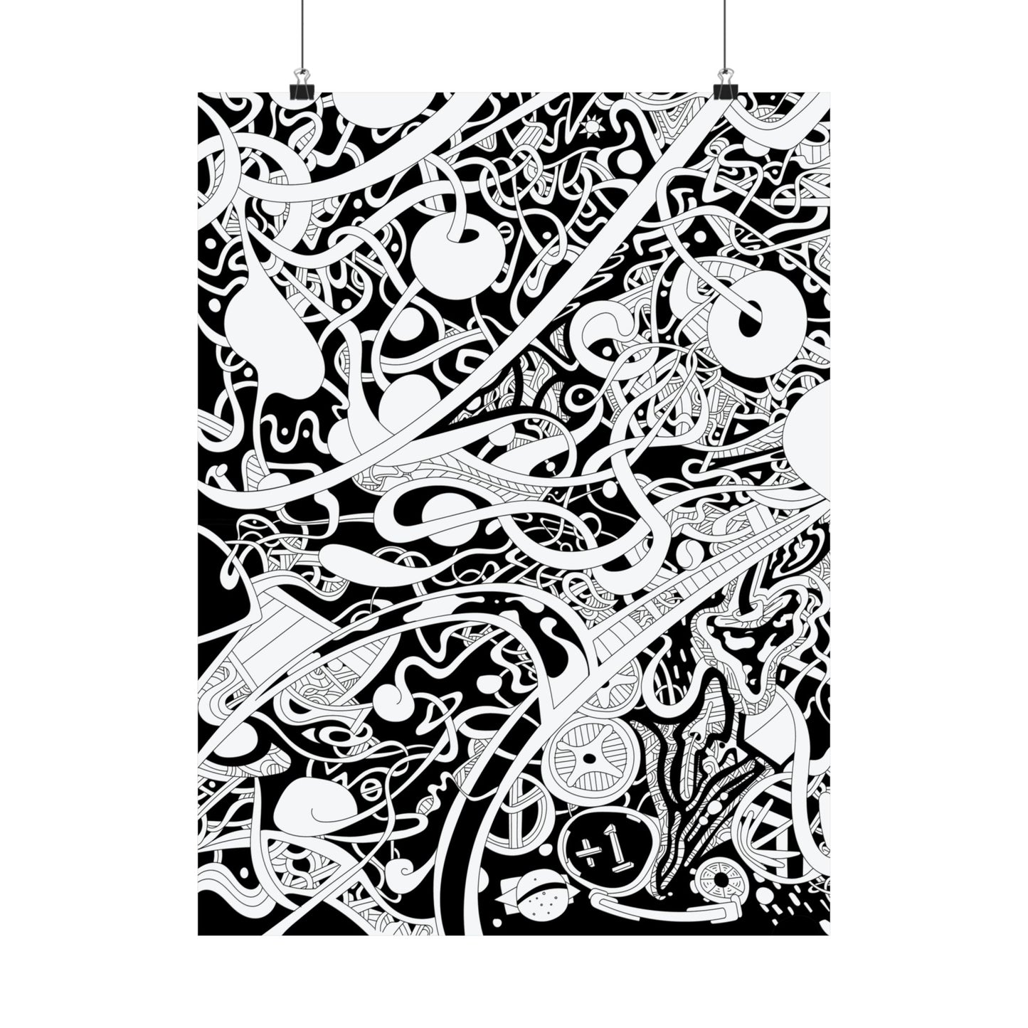 L A V A  L A M P  Matte Vertical Posters