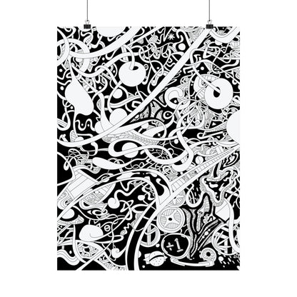 L A V A  L A M P  Matte Vertical Posters