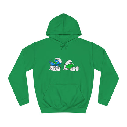 S M U R F  Unisex College Hoodie