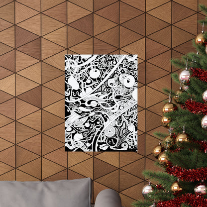 L A V A  L A M P  Matte Vertical Posters