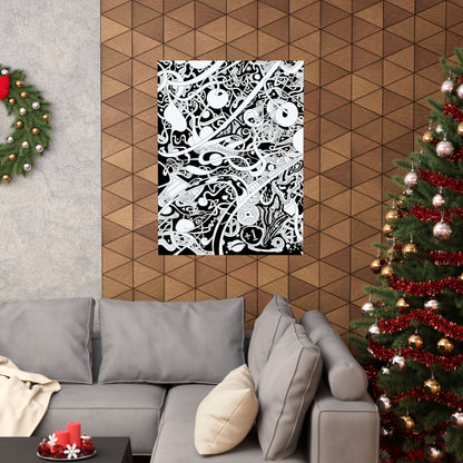 L A V A  L A M P  Matte Vertical Posters
