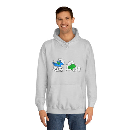S M U R F  Unisex College Hoodie
