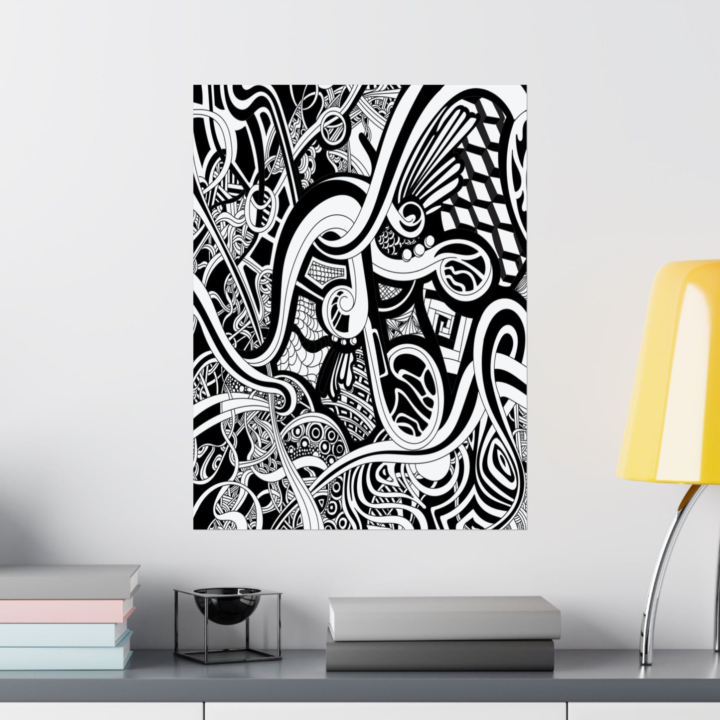 Z E N T A N G L E  Matte Vertical Posters