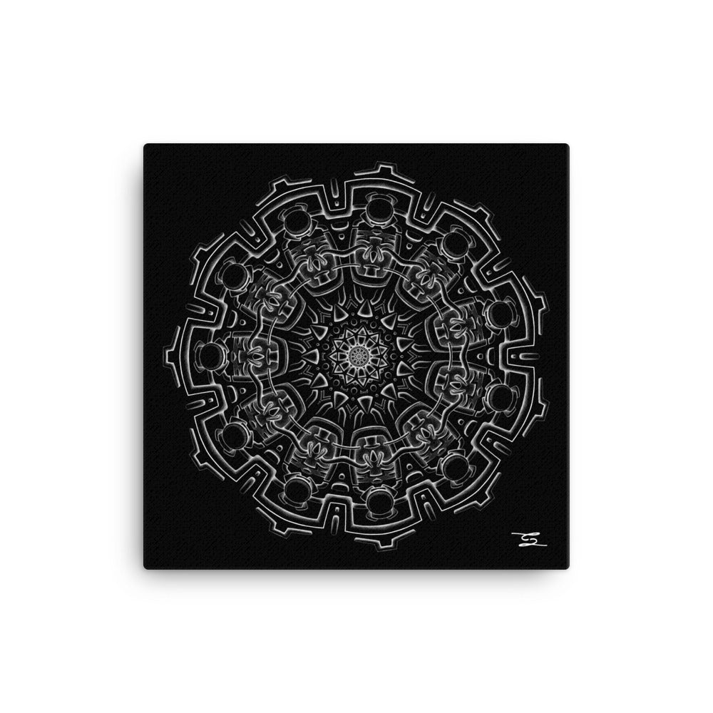 BLACK ZEN MANDALA
